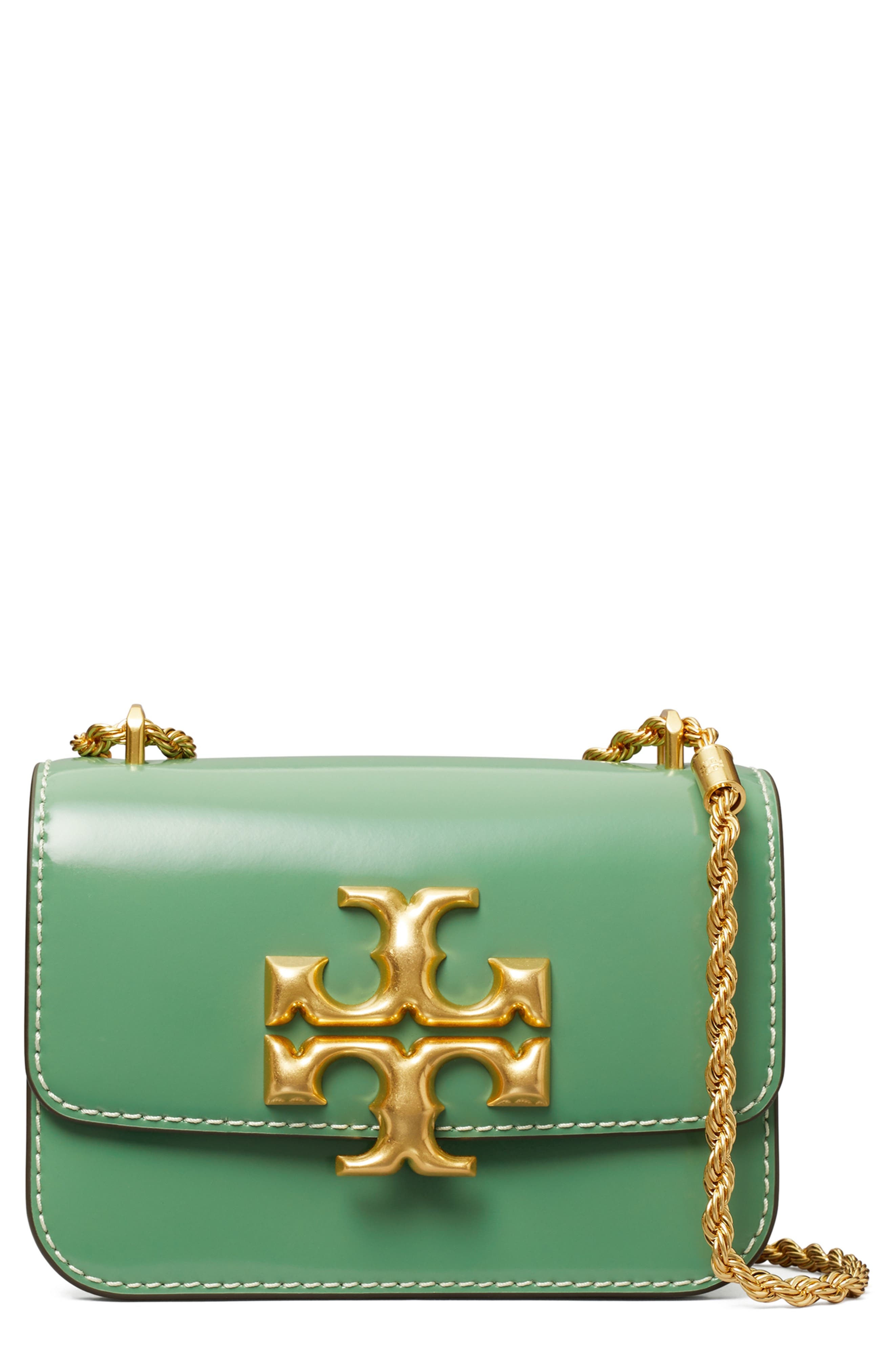 Tory Burch Small Eleanor Convertible Spazzolato Leather Shoulder Bag, Main, color, 