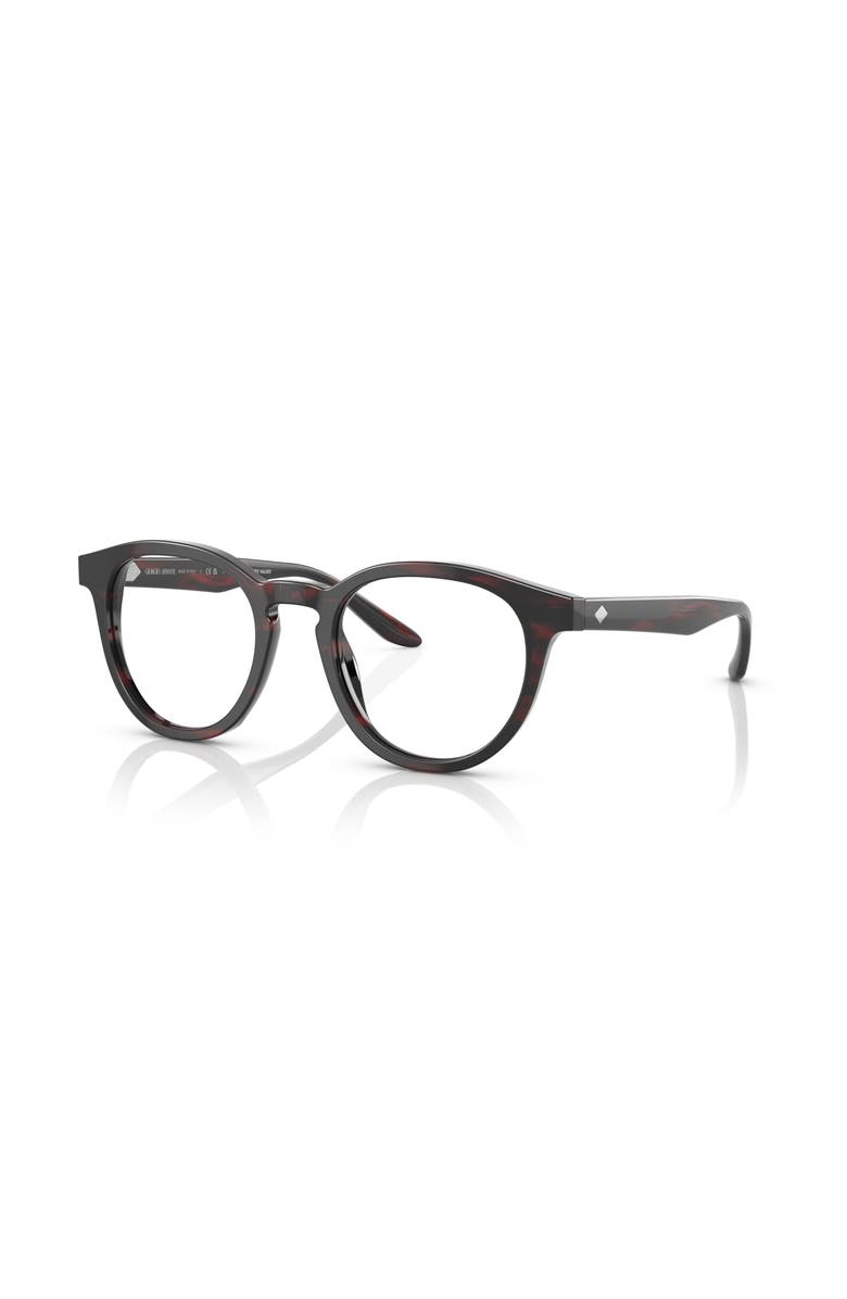 Giorgio Armani 50mm Phantos optical glasses, Main, color, Tortoise