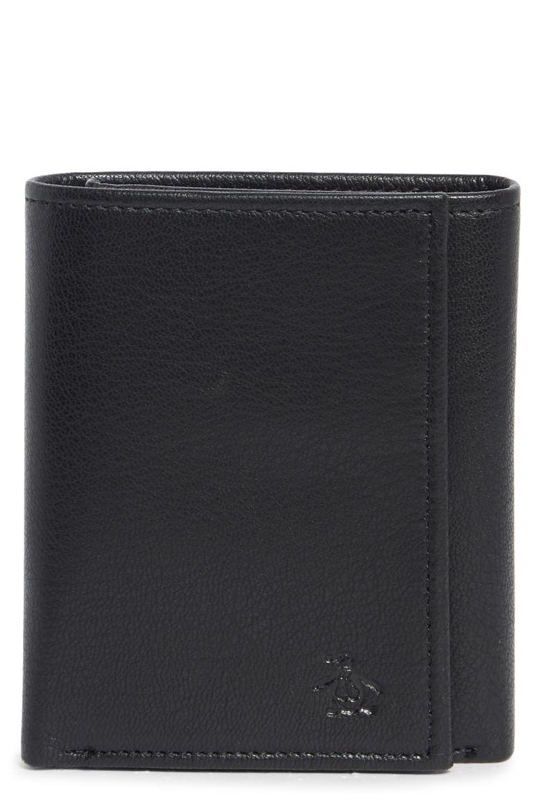 Embossed Logo Trifold Wallet (Men) | Nordstromrack