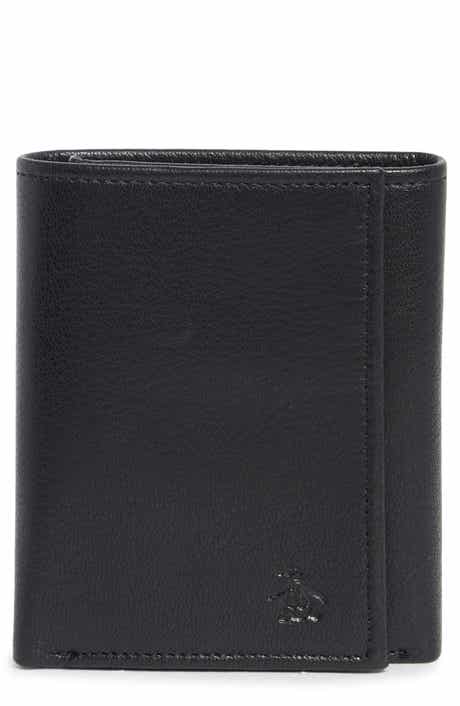 Original Penguin Embossed Logo Trifold Wallet