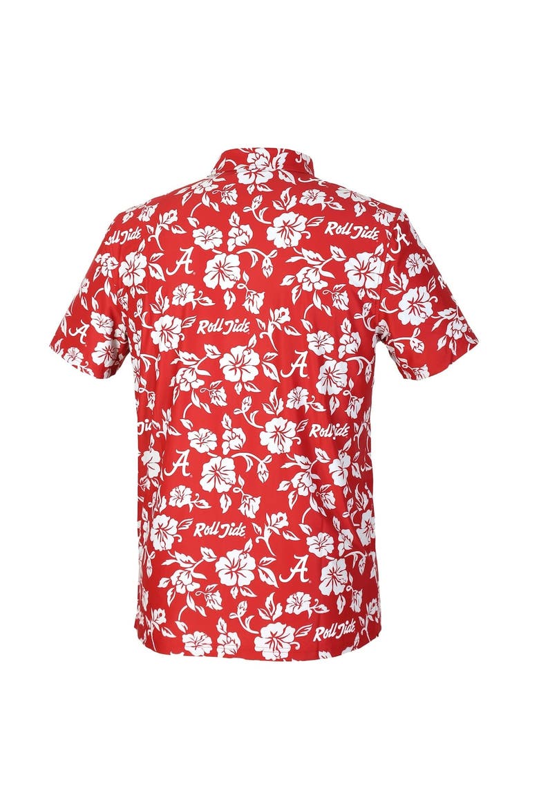 Men's Reyn Spooner  Crimson Alabama Crimson Tide Pua Performance Polo, Alternate, color, Crimson