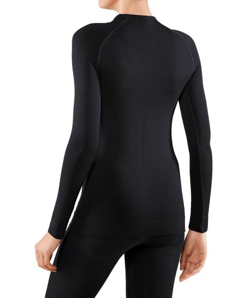 Falke Maximum Warm Base Layer Top In Black