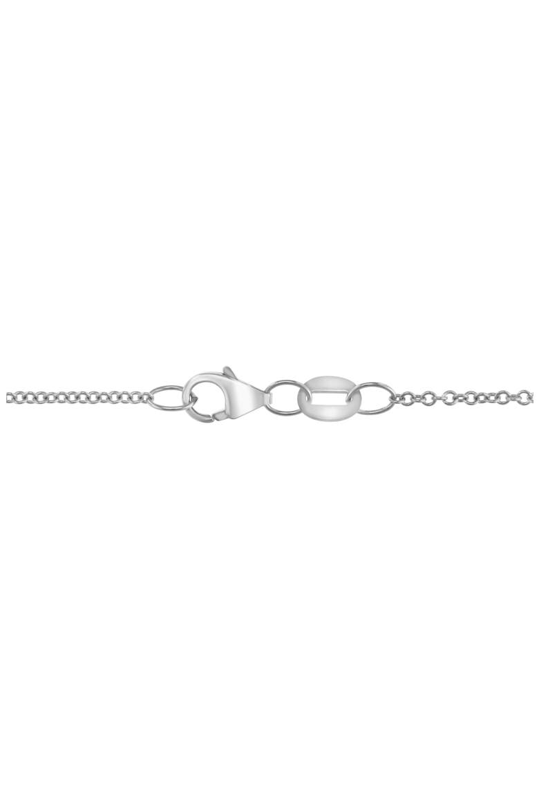 Sterling Silver 8–9mm Freshwater Pearl & Diamond Pendant Necklace - 0.15ct., Alternate, color, WHITE