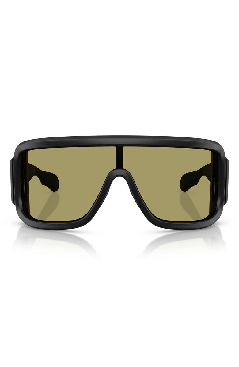Moncler 142mm Rectangular Shield Sunglasses, Main, color, 