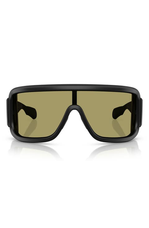 142mm Rectangular Shield Sunglasses