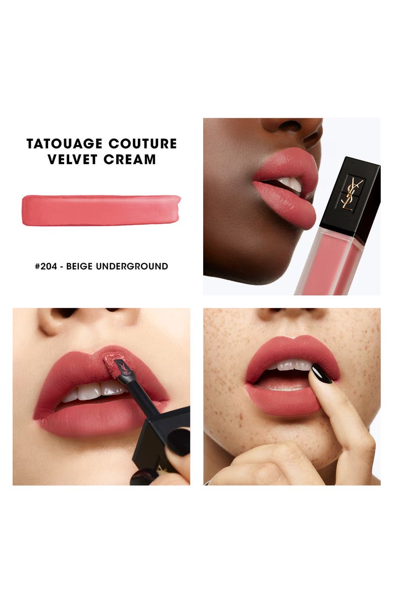 Yves Saint Laurent Tatouage Couture Velvet Cream Matte Liquid Lipstick, Alternate, color,