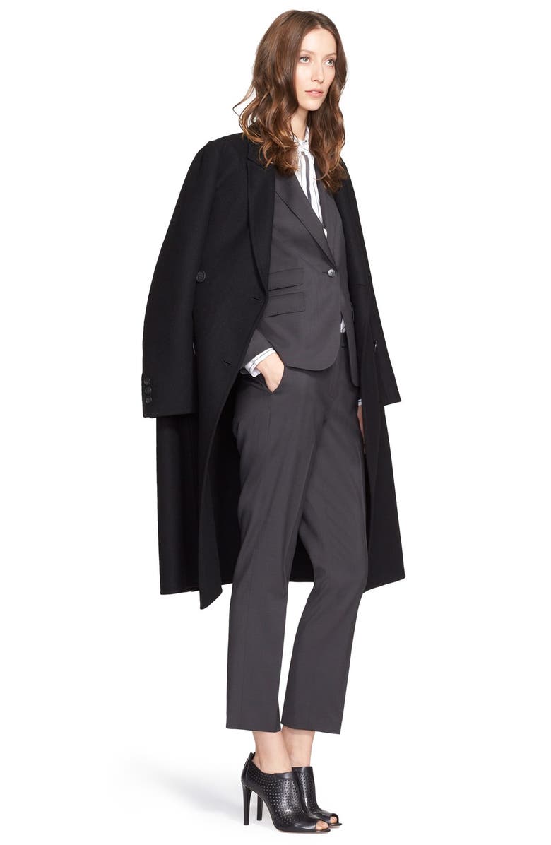 Nordstrom Signature and Caroline Issa Cashmere Reefer Coat, Alternate, color, 