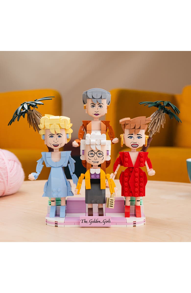 Brickcraft The Golden Girls Living Room Building Set, Alternate, color, Yellow