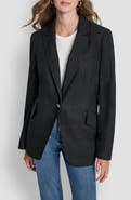 DKNY Zigzag Stitch Blazer