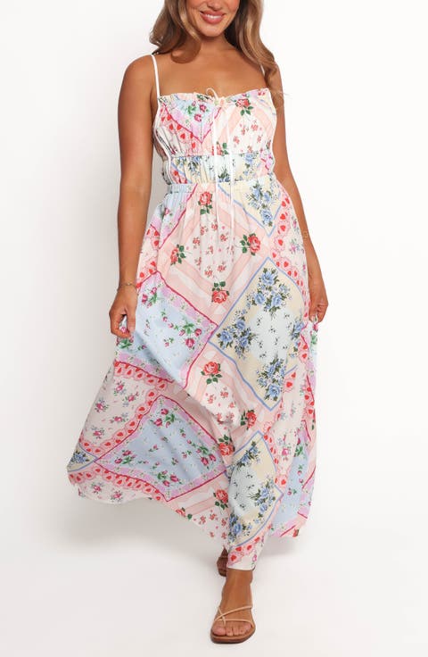 Delfina Print Maxi Dress