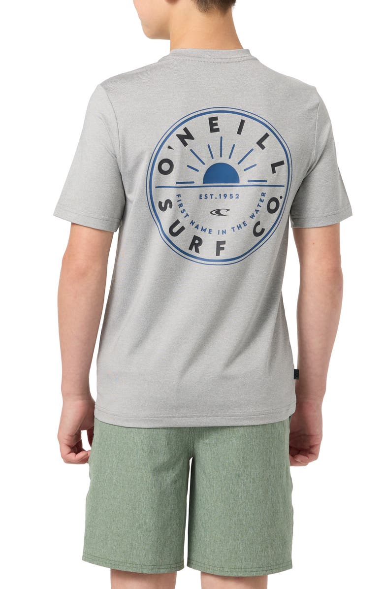 O'Neill Kids' TRVLR UPF Beams Performance T-Shirt, Alternate, color, 