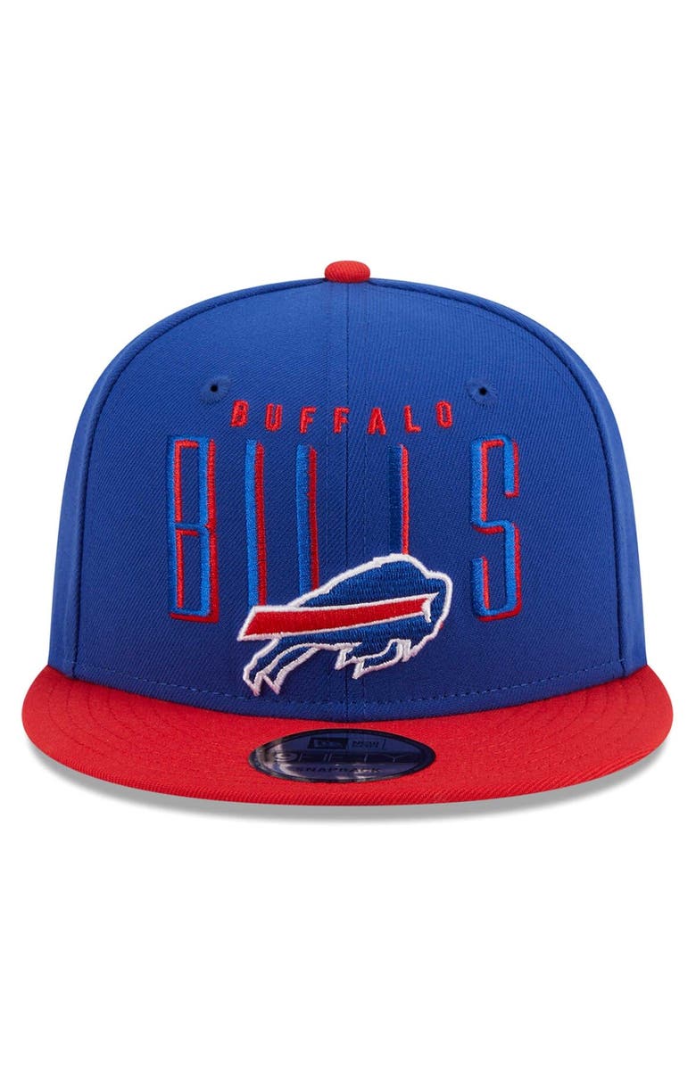 New Era Men's New Era  Royal/Red Buffalo Bills Headline 9FIFTY Snapback Hat, Alternate, color, 