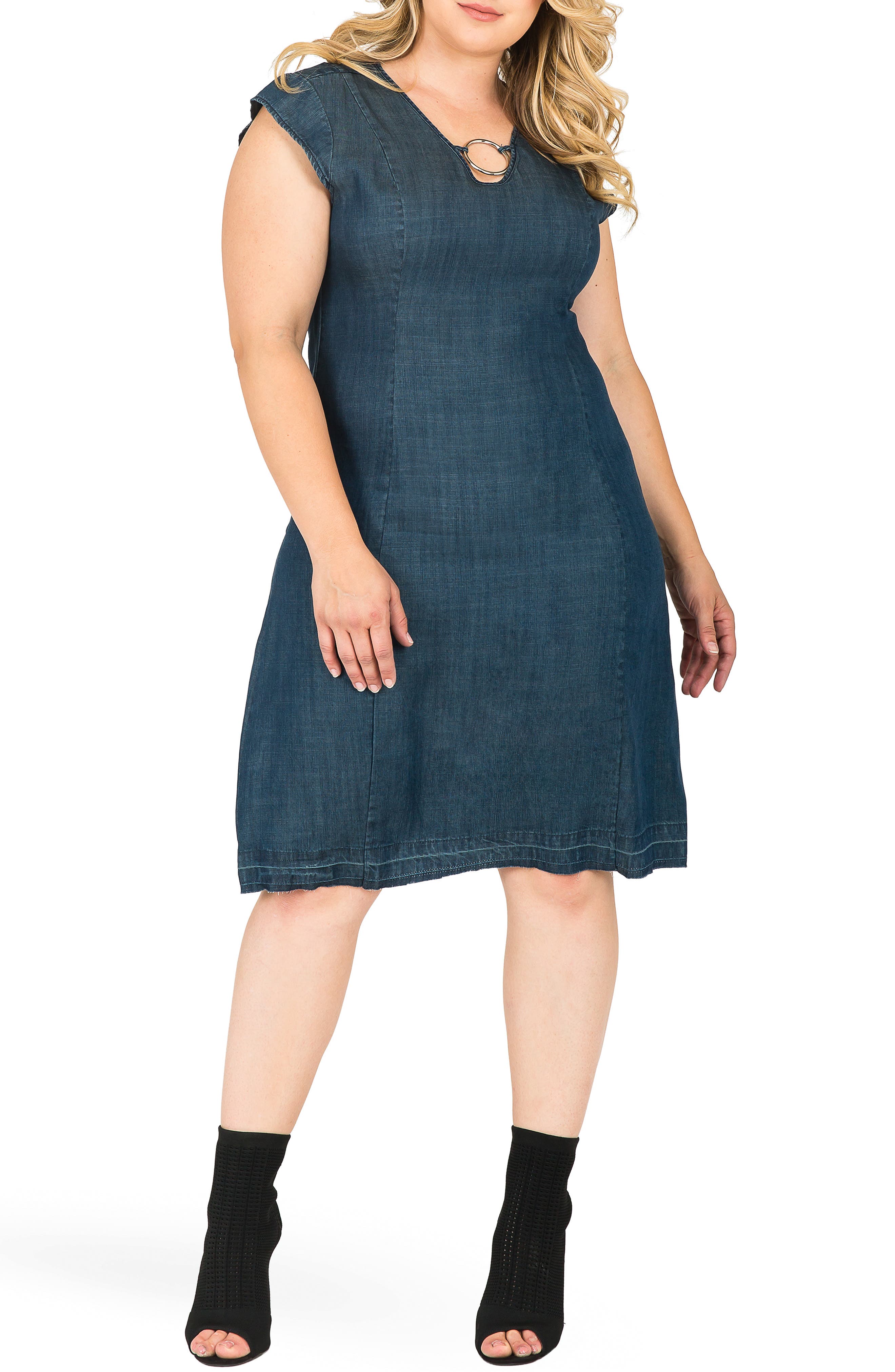 Standards & Practices Belinda O-Ring Tencel Dress (Women) | Nordstromrack