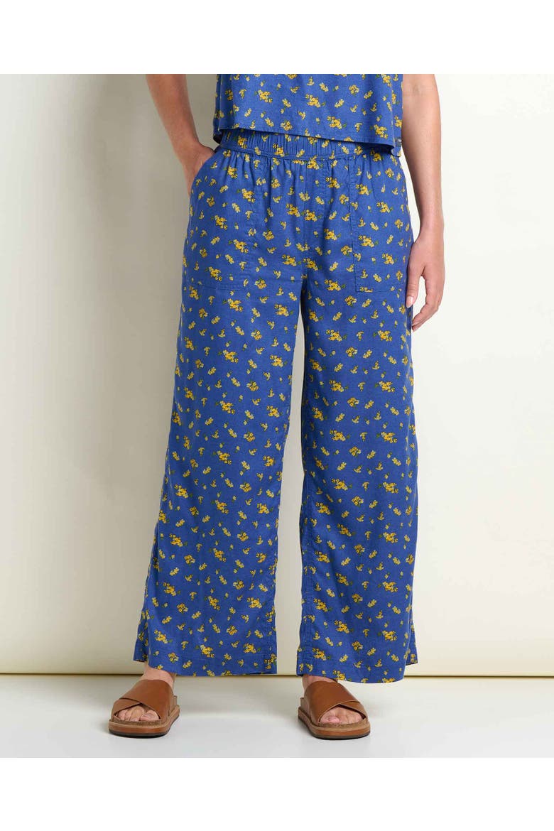 Women's Taj Hemp Wide Leg Pant, Main, color, River Print