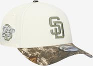 New Era Men's New Era Khaki/Realtree Camo San Diego Padres 9FORTY A-Frame Adjustable Hat