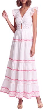 Celina Moon Flavian Cotton Maxi Dress