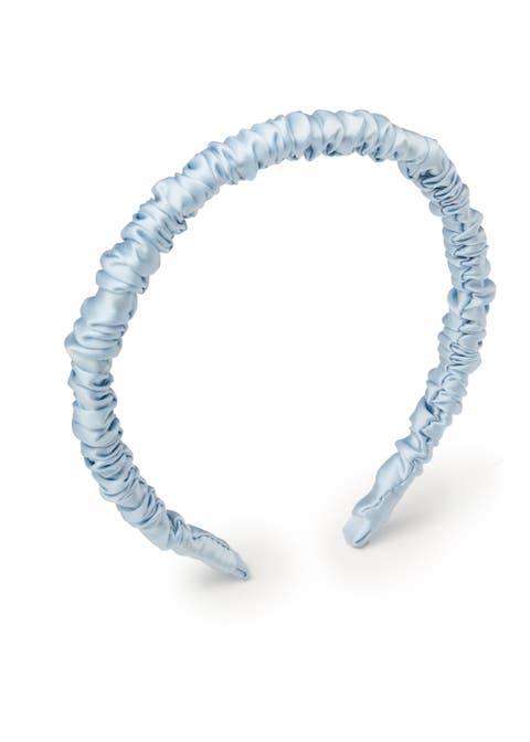 Scrunched Silk Skinny Headband