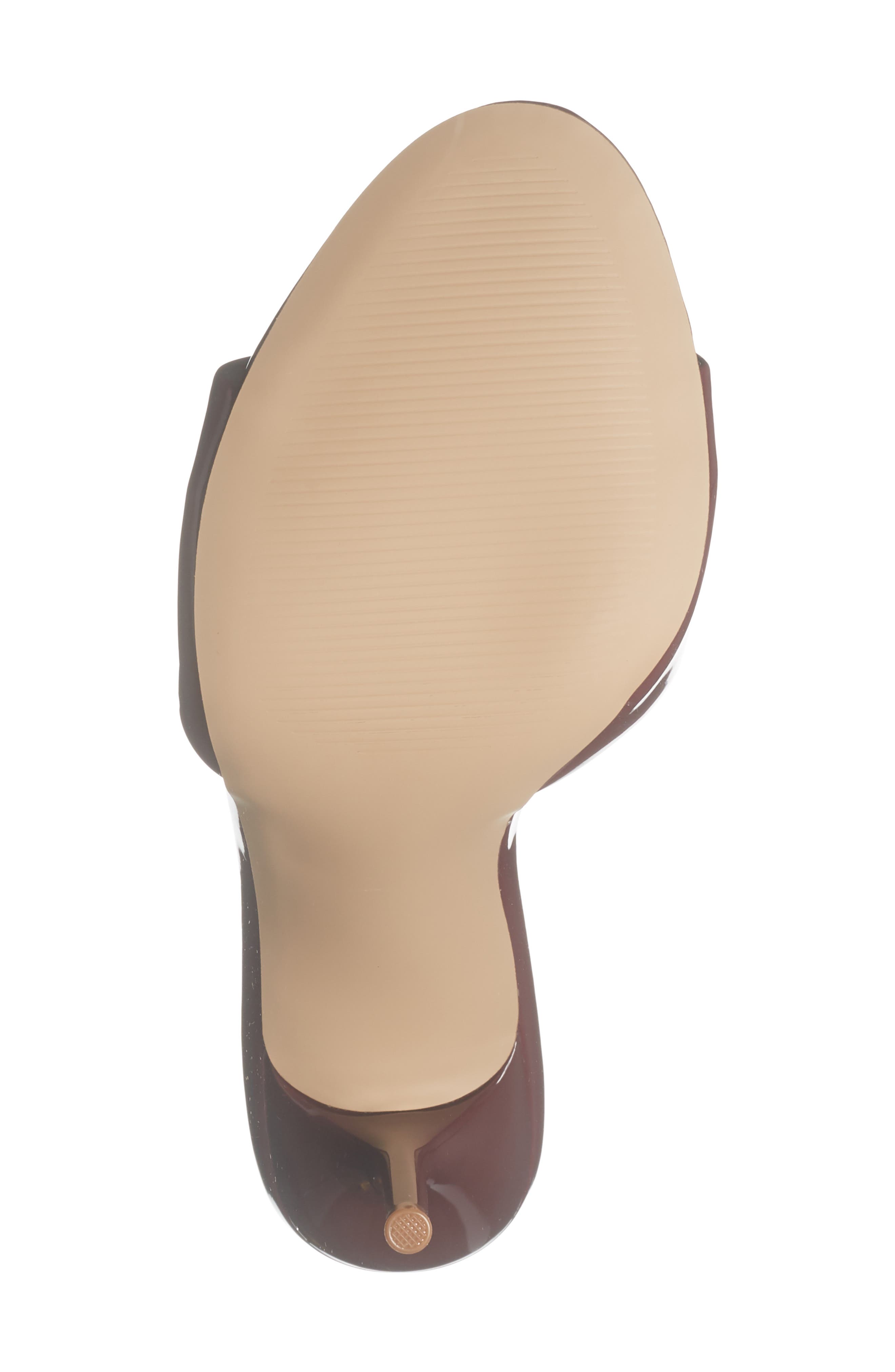 Porcha Stiletto Mule Sandal, Alternate, color, BURGUNDY