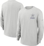 Nike Men's Nike Gray Dallas Cowboys Essential Heavy Max90 Long Sleeve T-Shirt