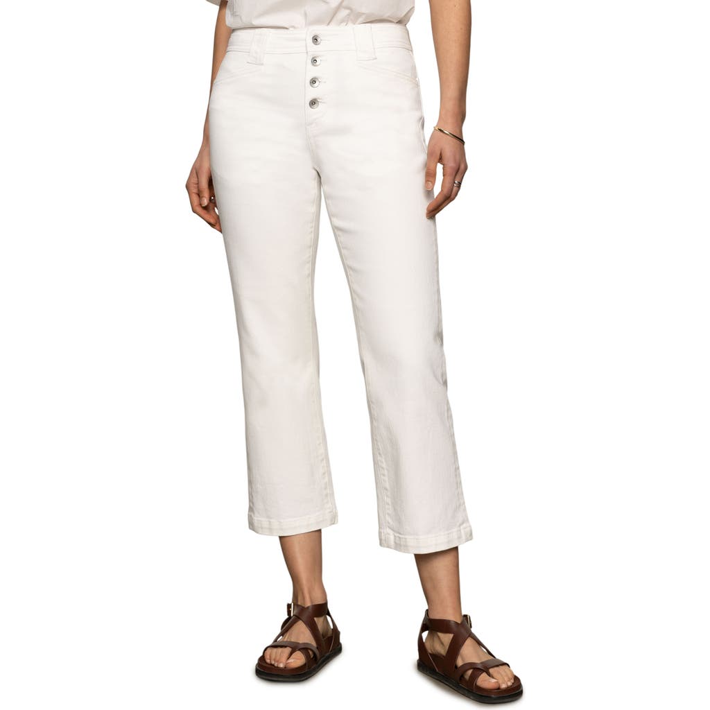 Sanctuary Luna High Waist Kick Crop Jeans