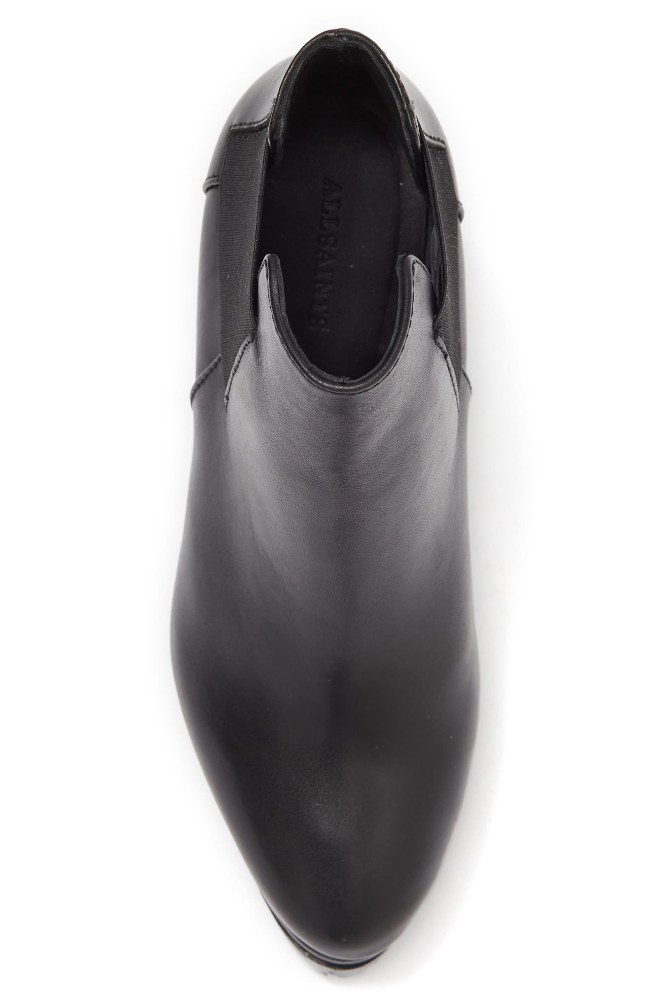 Sarris Bootie, Alternate, color, BLACK LEATHER