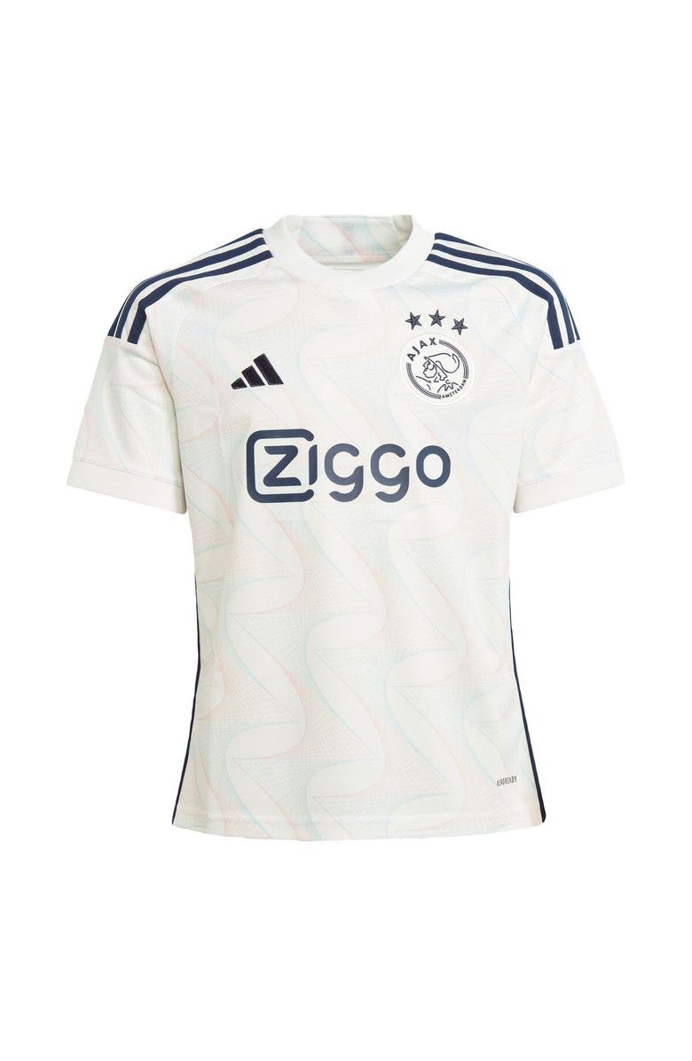 adidas Youth adidas White Ajax 2023/24 Away Replica Jersey, Alternate, color, 
