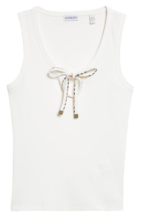 Tierra Rib Tie Neck Tank