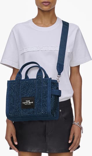 Marc Jacobs The Crystal Denim Small Tote Bag | Nordstrom
