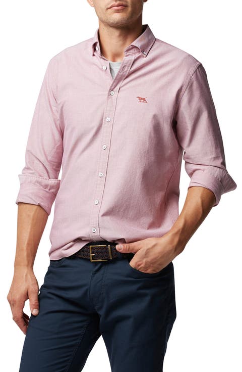 North Island Solid Button-Down Shirt