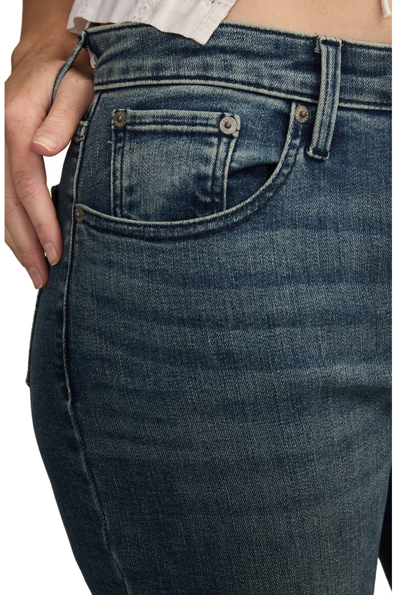 Curvy High Waist Straight Leg Jeans, Alternate, color, GEMINI