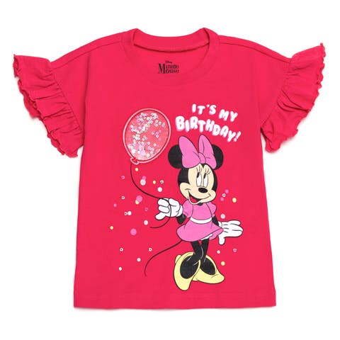 Minnie Mouse Birthday Graphic T-Shirt