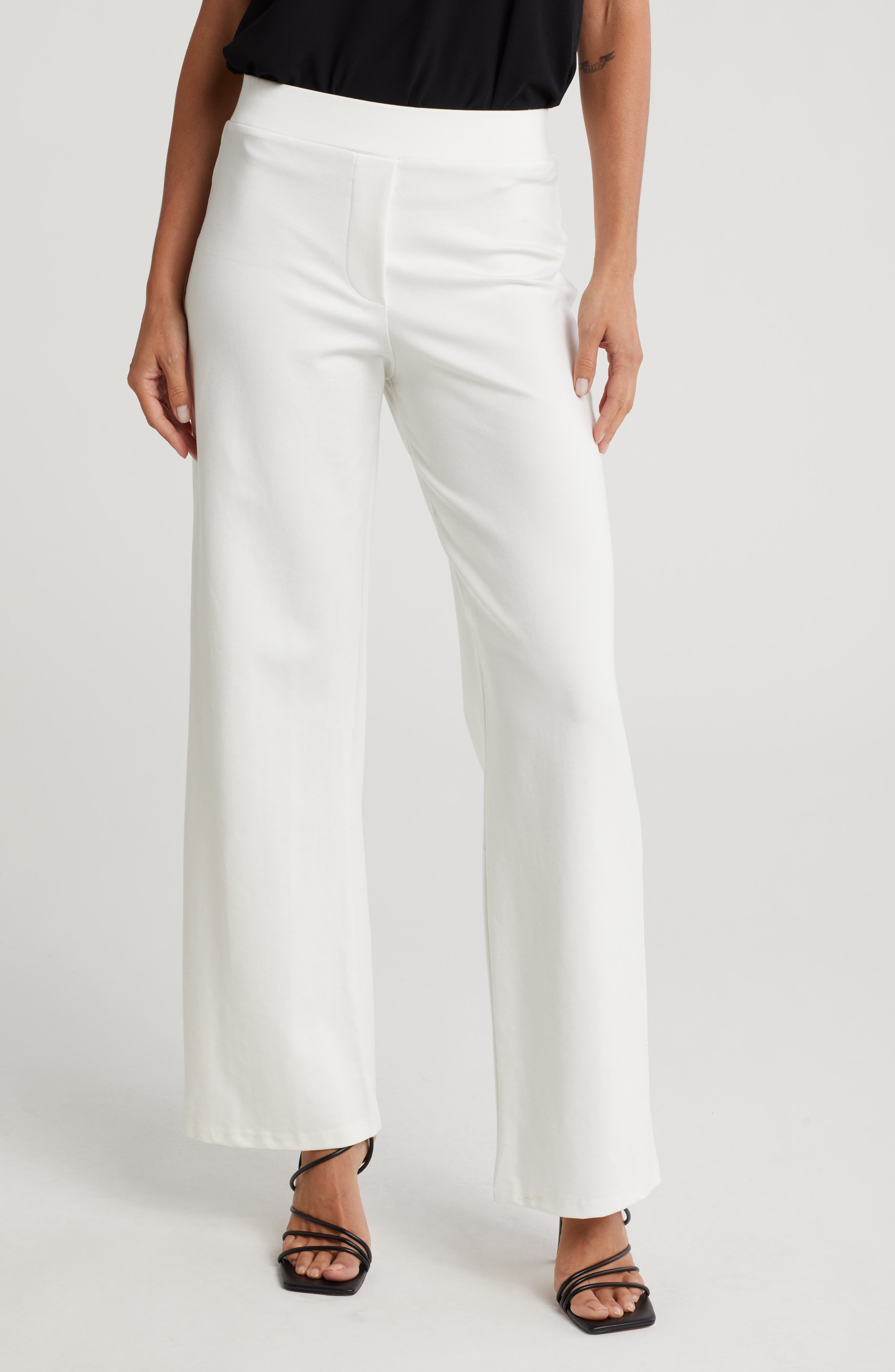 Kim Wide Leg Pull-On Pants - image 5