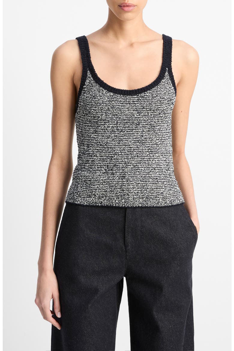 Textured Microstripe Sweater, Main, color, COASTAL/OAT SHELL