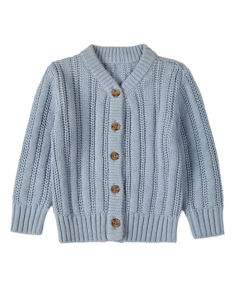 Kid's Oversized Cable-Knit Cardigan Sweater (Toddler, Little Kid & Big Kid)