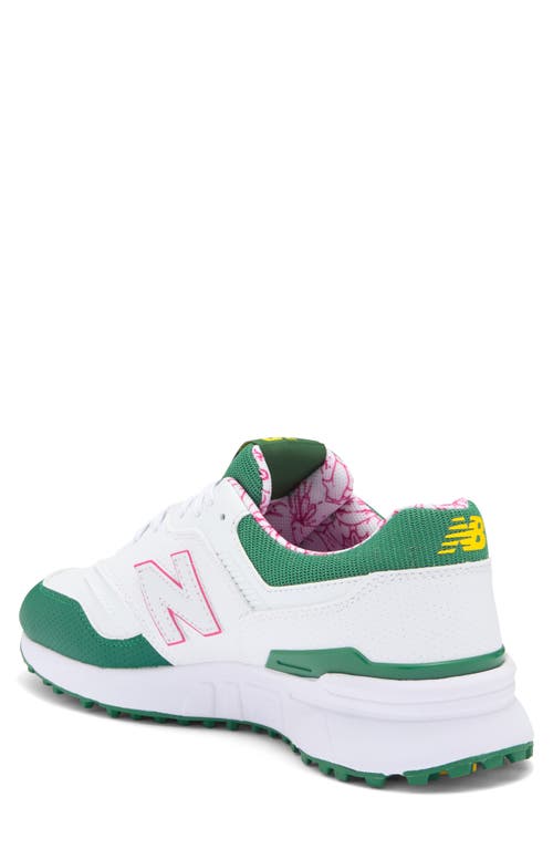 New Balance Golf 997 Sl Waterproof Spikless Golf Shoe In Multi