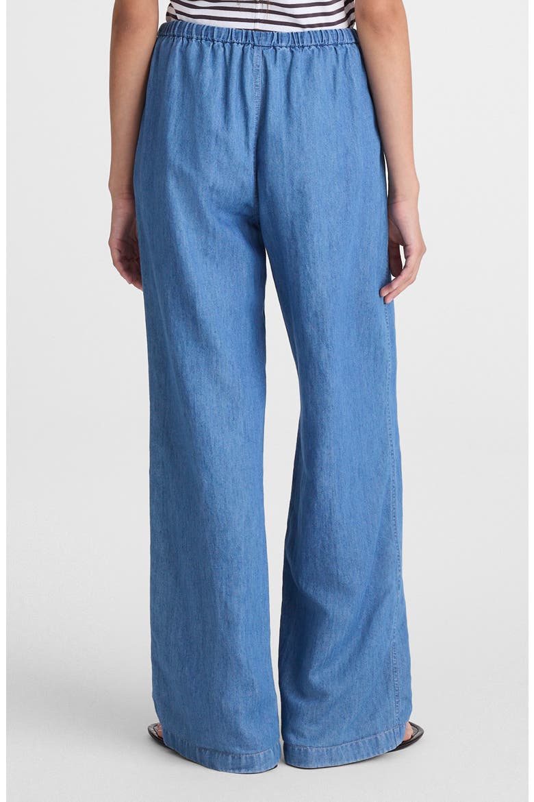 Denim Pull-On Pants, Alternate, color, IRVING WASH