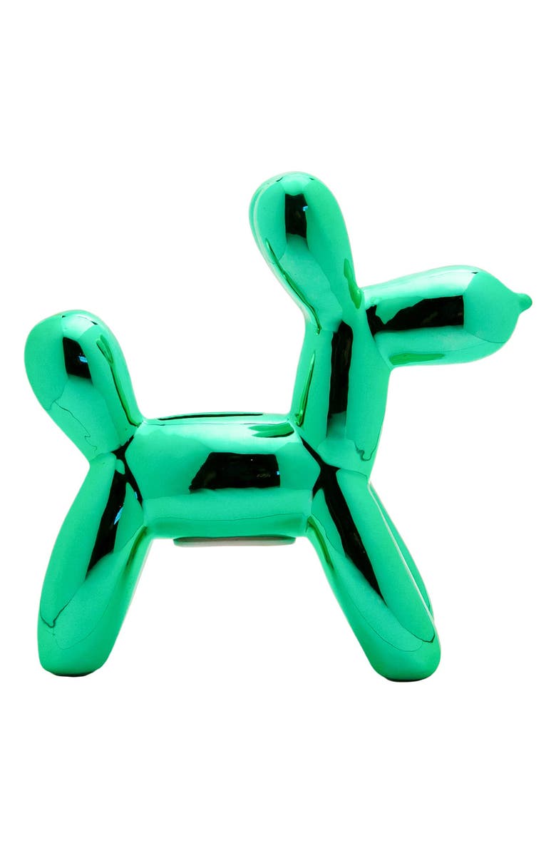 INTERIOR ILLUSIONS Plus Teal Balloon Animal Sculpture, Alternate, color, Teal