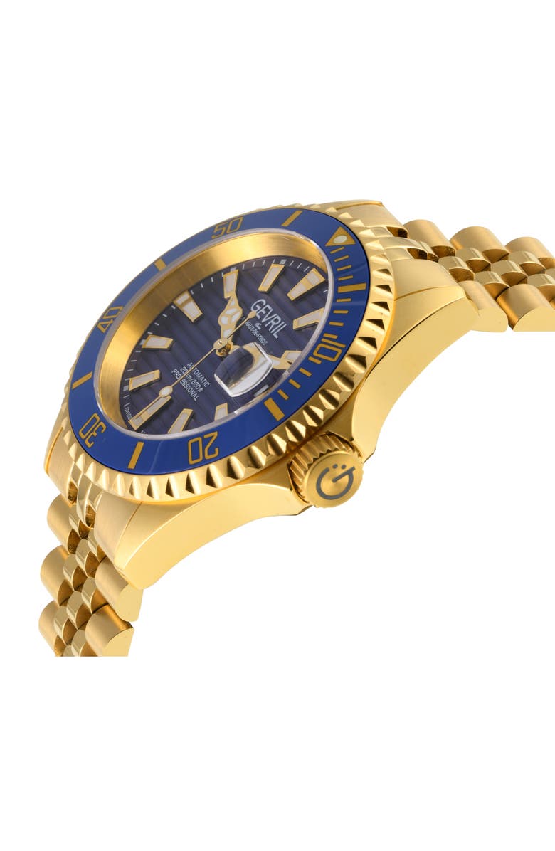 GEVRIL Chambers Swiss Automatic Bracelet Watch, 42mm, Alternate, color,