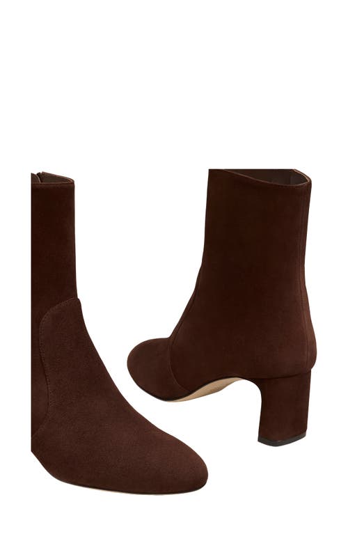 Stuart Weitzman Babette Bootie In Brown