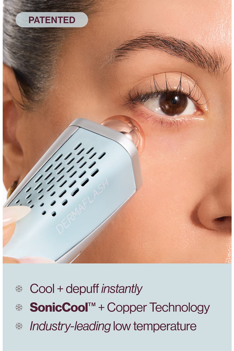 DERMAFLASH® Cool Sonic Depuffing Tool, Alternate, color, NO COLOR