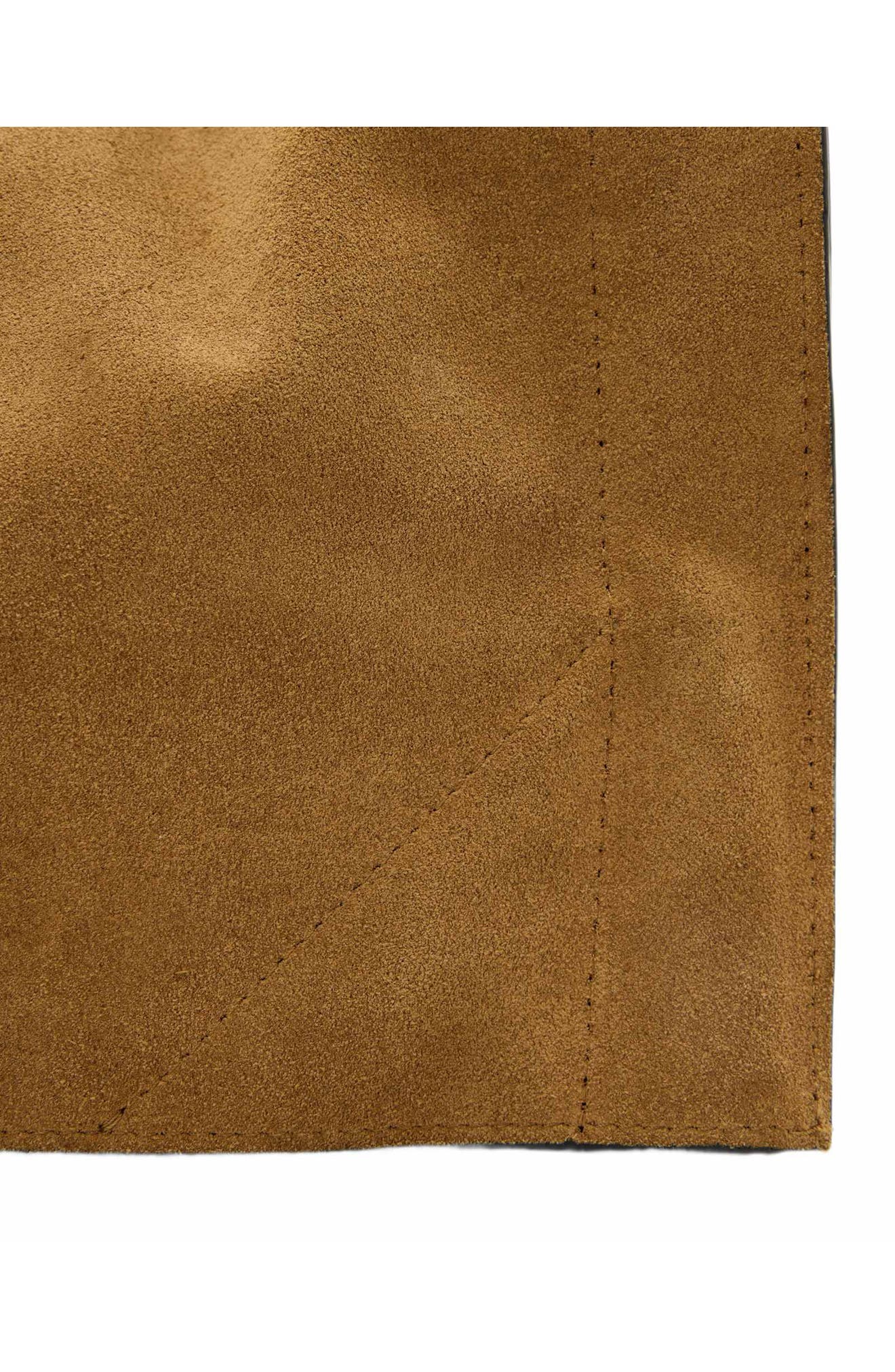 Lutece Leather Shoulder Bag, Alternate, color, WARM OLIVE BROWN