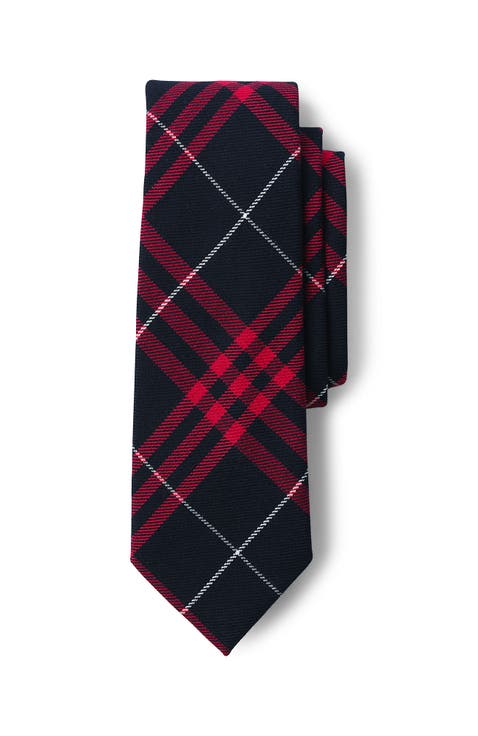 School Uniform Adult Plaid To Be Tied Tie
