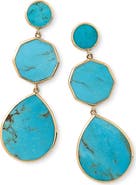 Ippolita Three-Stone Teardrop Earrings