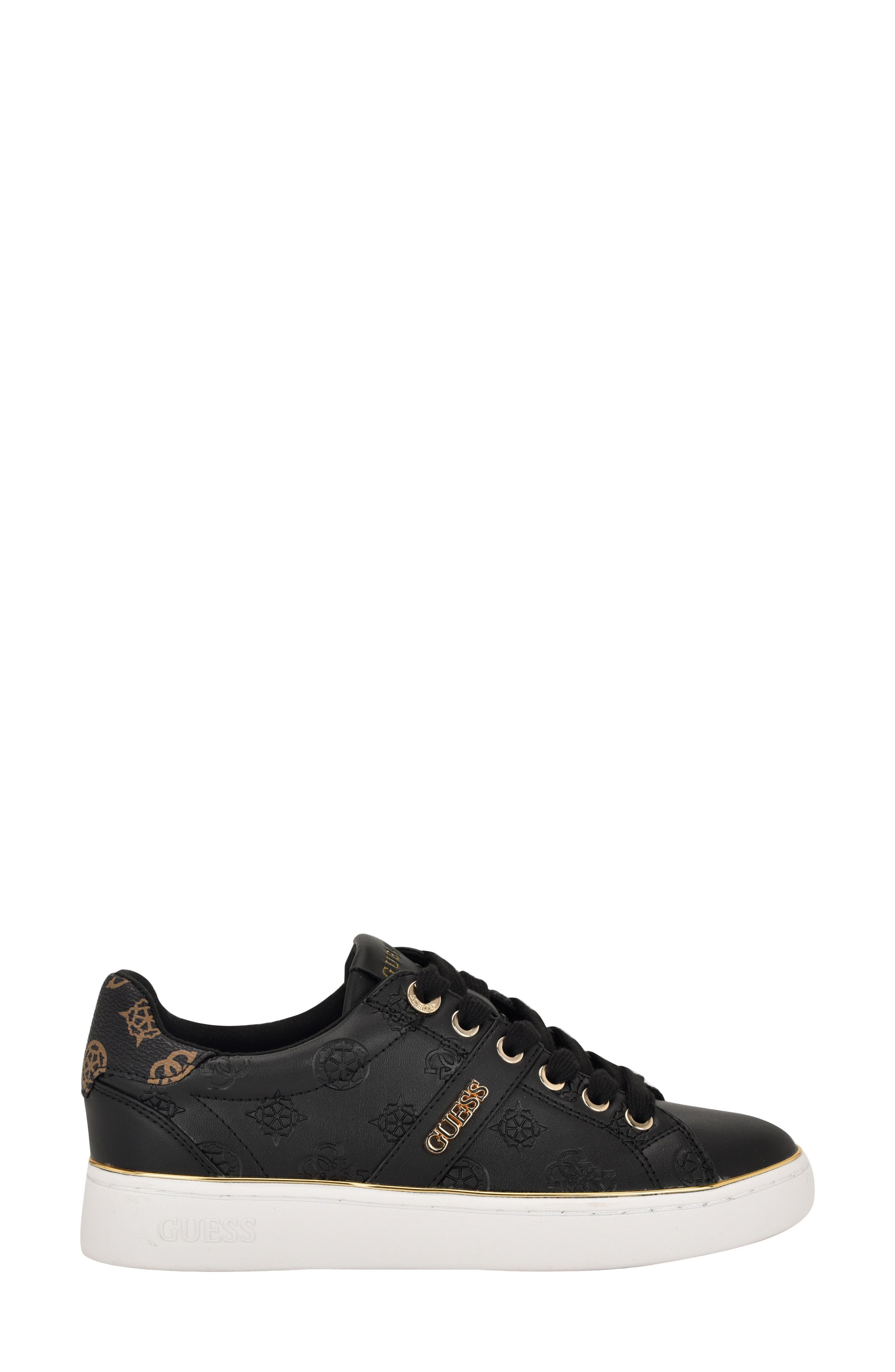 GUESS Britz Sneaker, Alternate, color, Black