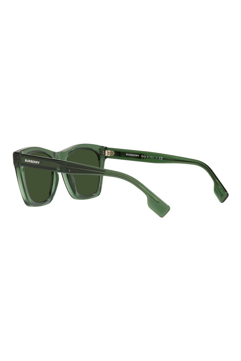 Cooper Classic 54mm Square Sunglasses, Alternate, color, GREEN / DARK GREEN