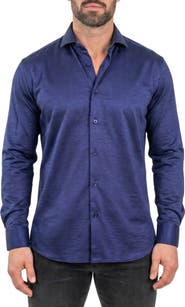 Maceoo Einstein Contemporary Fit Button-Up Shirt