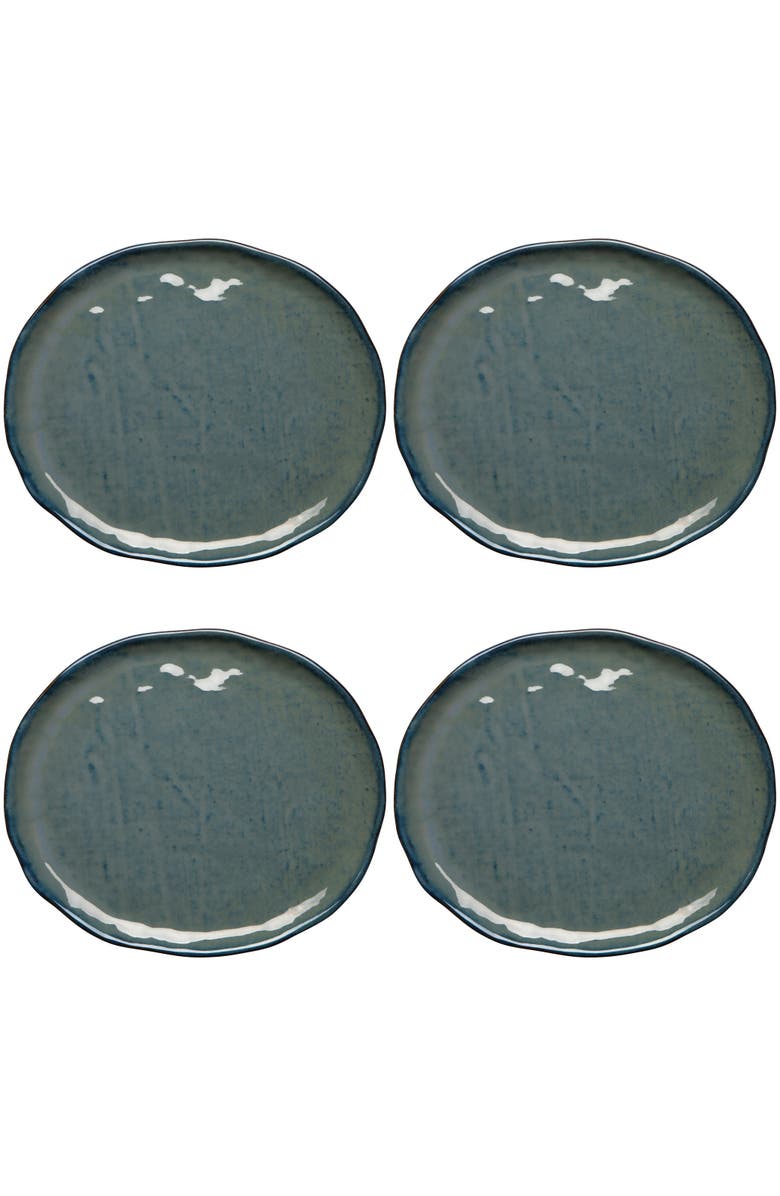 Danica Brands Set of 4 Riviera Dinner Plate, Main, color, Riviera