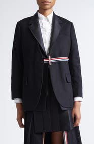 Thom Browne 2-in-1 Cashmere, Wool & Silk Sport Coat