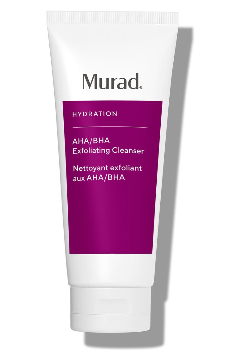 AHA/BHA Exfoliating Cleanser, Main, color, NO COLOR