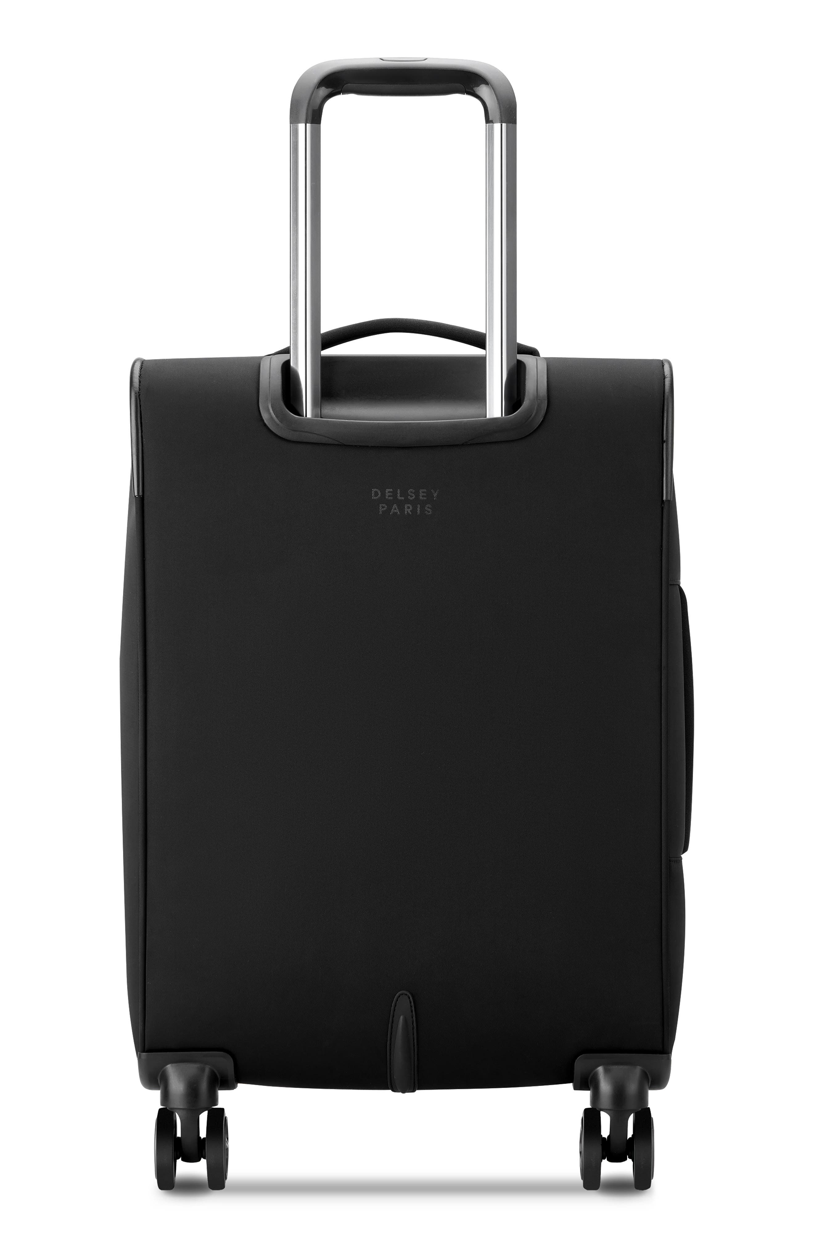 DELSEY Cruise 3.0 Softside Carry-On Luggage, Alternate, color, Black
